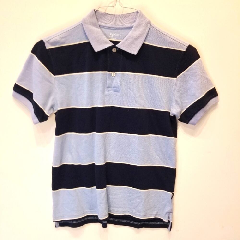 Vintage 90's GAP Boys Cotton Collar T-Shirt 8 /M